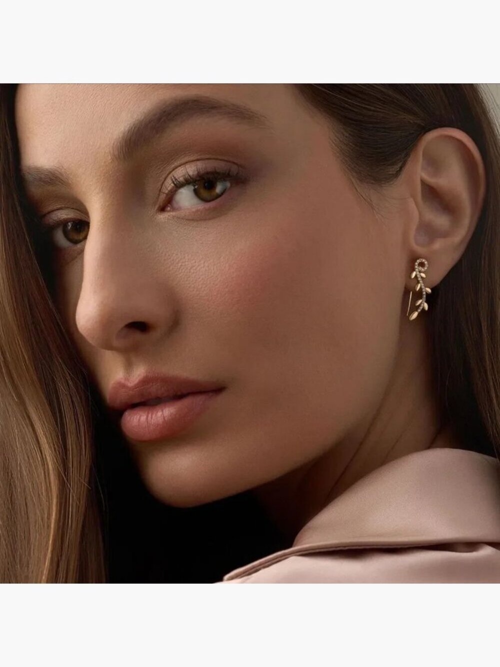 14K Solid Gold Drop Earrings | Dainty Minimalist Everyday Jewelry